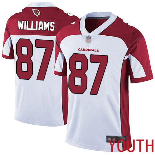 Arizona Cardinals Limited White Youth Maxx Williams Road Jersey NFL Football 87 Vapor Untouchable